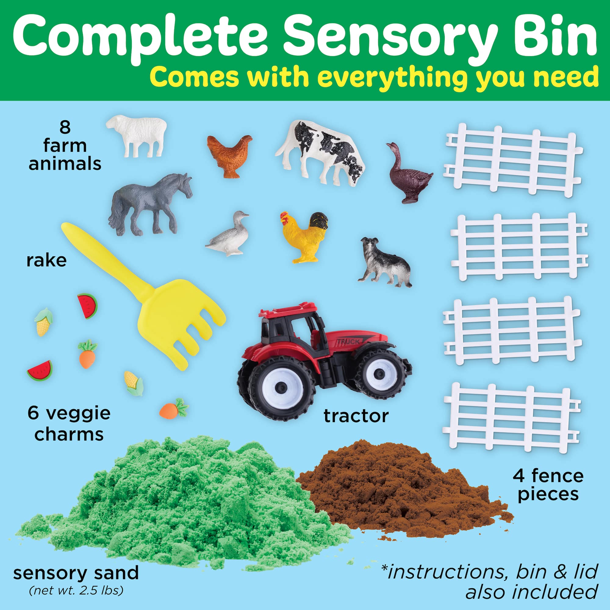 Creativity for Kids® Farm Sensory Bin